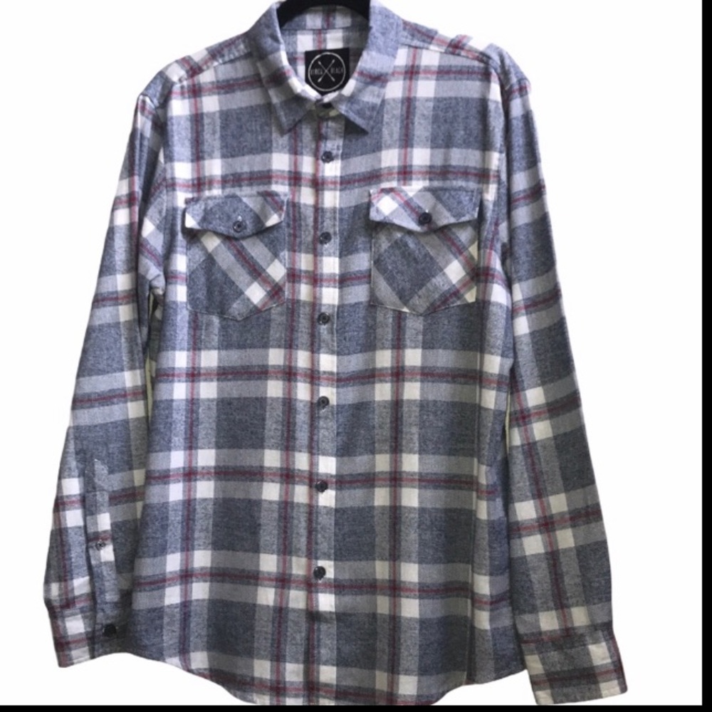 BirchXBlack Mens Flannel / Med. - Picture 2 of 12